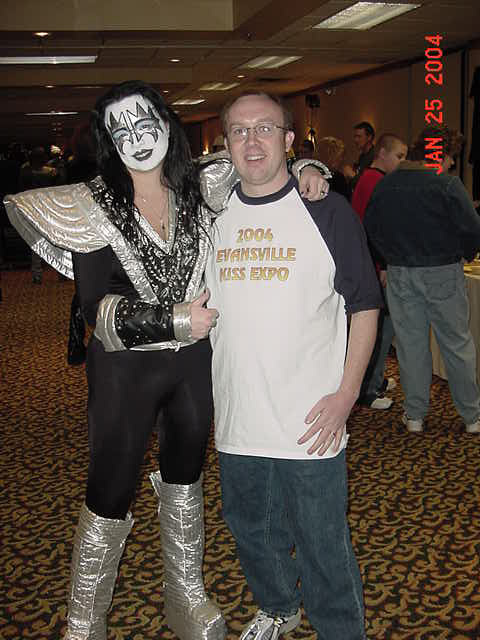 Holly and myself at the 2004 Indy Expo