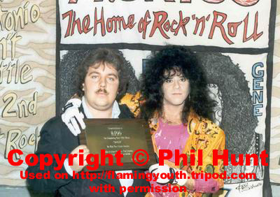Phil Hunt and Eric Carr