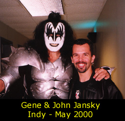 Gene & John Jansky in Indy, May 2002